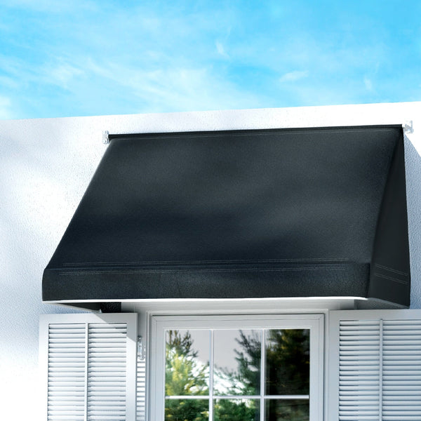 Instahut Side Awning Sun Shade Outdoor Blinds Balcony Screen 1.2X0.6X0.6M Instahut