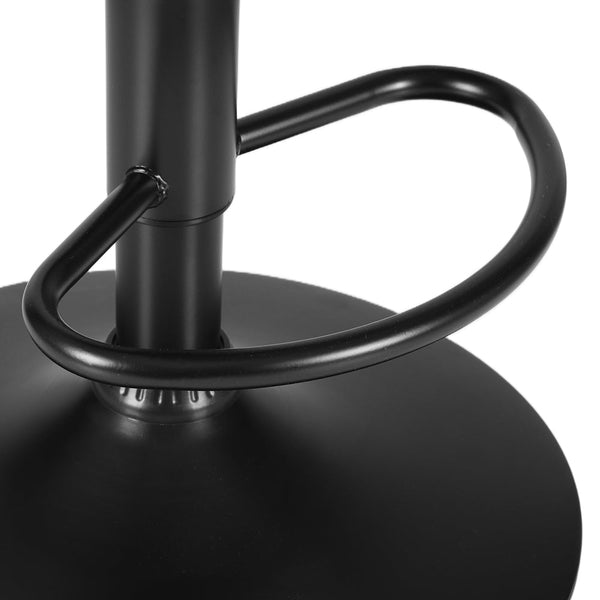 Artiss 2x Bar Stools Kitchen Swivel Bar Stool Gas Lift Chairs Barstools Black Artiss