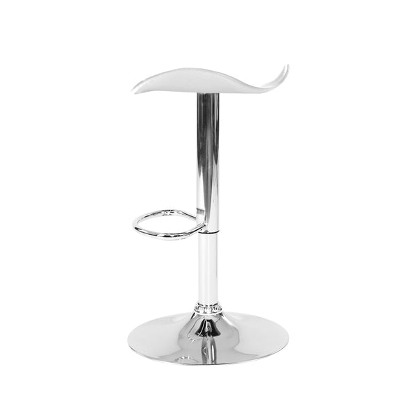Artiss Set of 4 Swivel Bar Stools - White freeshipping - Awezingly