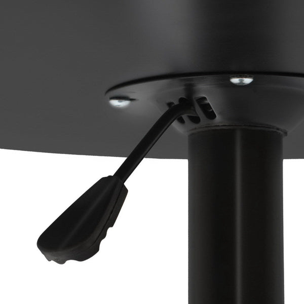 Artiss Bar Table Kitchen Tables Swivel Round Metal Black Artiss