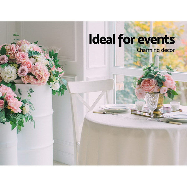 Artiss Bar Table Kitchen Tables Swivel Round Metal Black Artiss