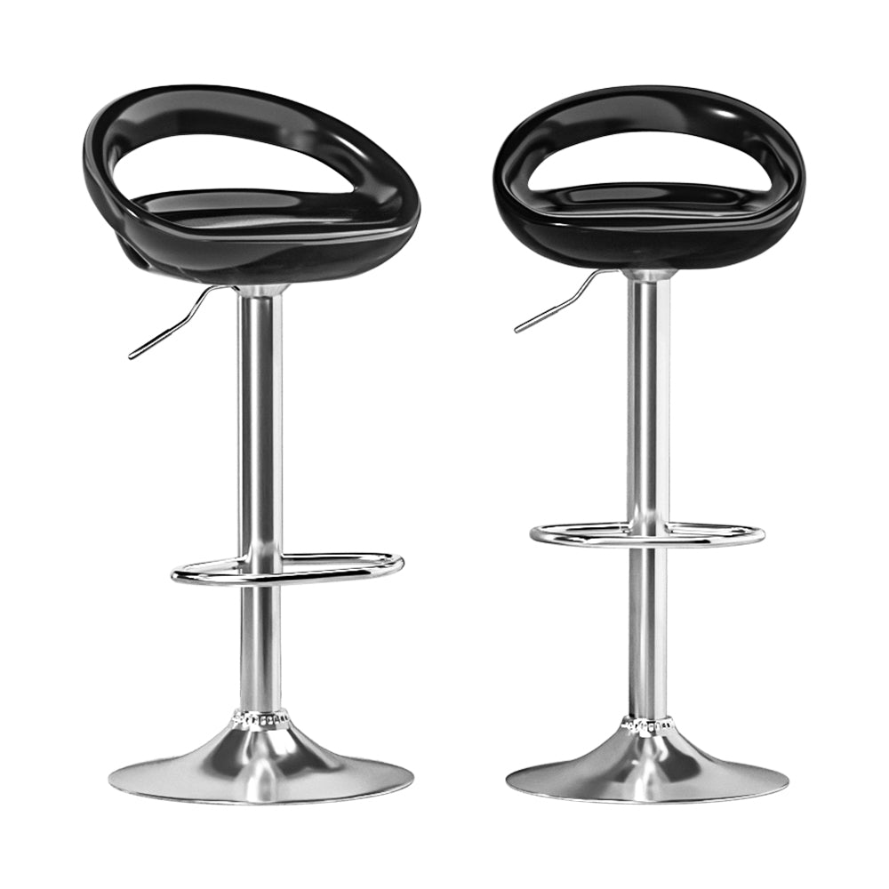 Artiss Bar Stools Kitchen Stool Dining Counter Chairs Gas Lift Swivel x2 Artiss