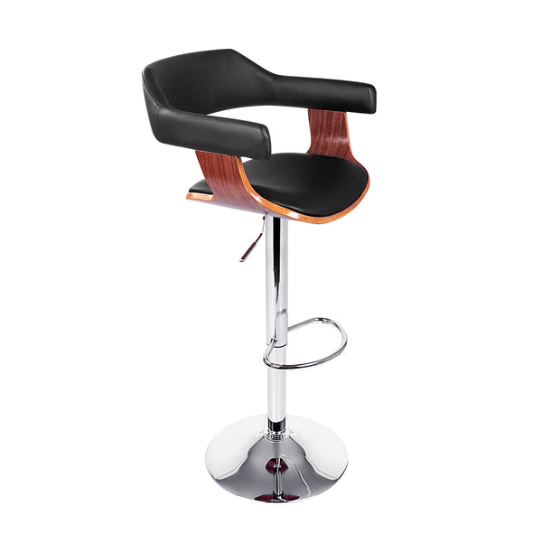 Artiss Wooden Bar Stool - Black Artiss