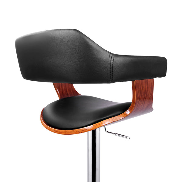 Artiss Wooden Bar Stool - Black Artiss