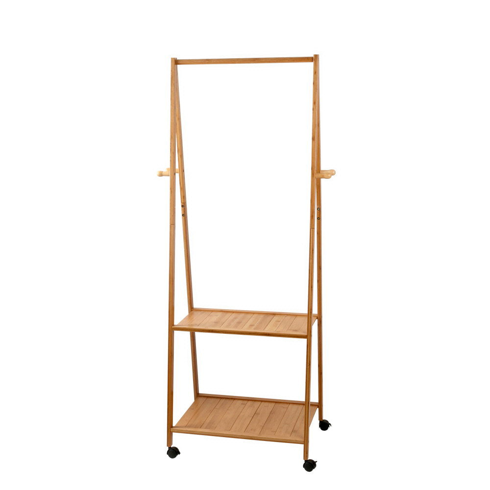 Artiss Clothes Rack Airer Coat Stand 165x59cm Wheels Artiss