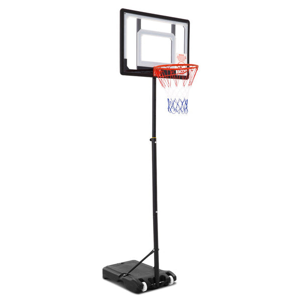 Everfit Adjustable Portable Basketball Stand Hoop System Rim 1.60m to 2.1m Everfit
