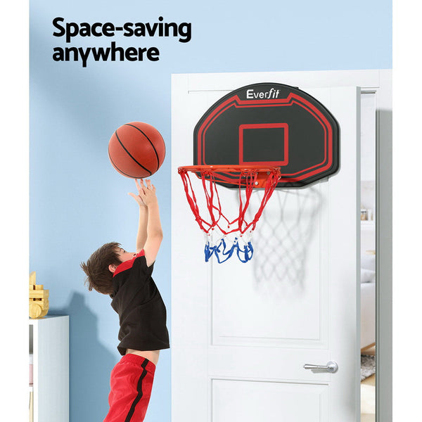 Everfit Basketball Hoop Door Wall Mounted Kids Sports Backboard Indoor Outdoor Everfit