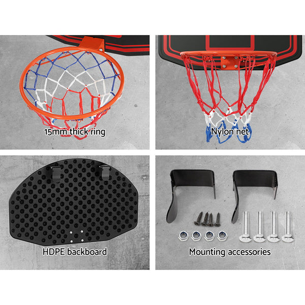 Everfit Basketball Hoop Door Wall Mounted Kids Sports Backboard Indoor Outdoor Everfit