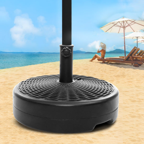 Instahut Outdoor Pole Umbrella Stand Base Pod Sand/Water Patio Cantilever Offset freeshipping - Awezingly