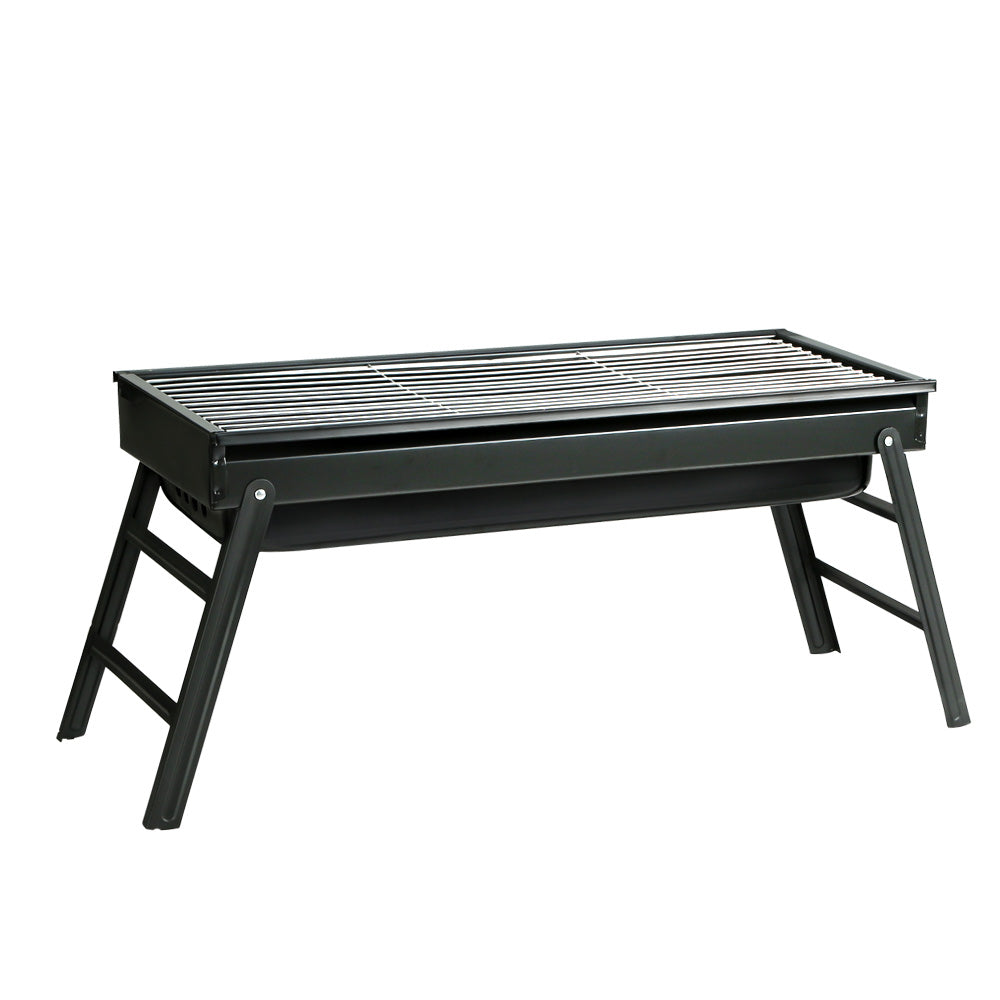 Grillz Charcoal BBQ Grill Smoker Portable Barbecue Outdoor Foldable Camping Does not apply