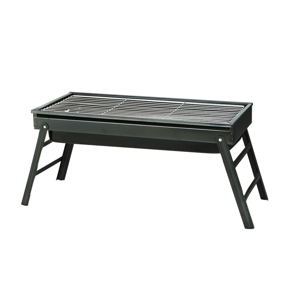 Grillz Charcoal BBQ Grill Smoker Portable Barbecue Outdoor Foldable Camping Does not apply