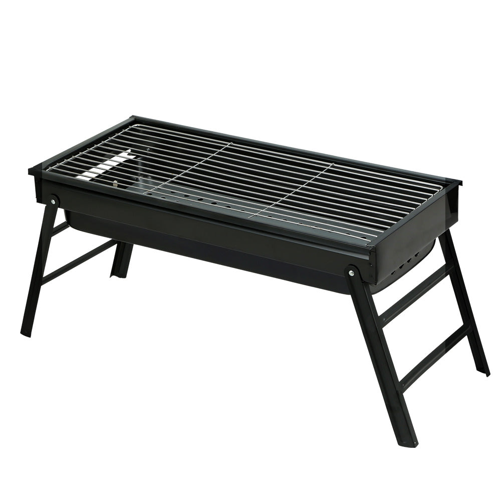 Grillz Charcoal BBQ Grill Smoker Portable Barbecue Outdoor Foldable Camping Does not apply