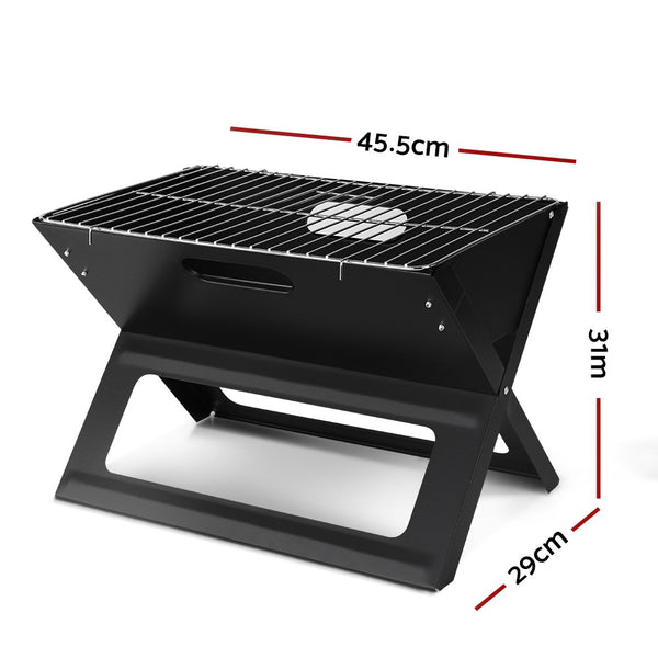 Grillz Notebook Portable Charcoal BBQ Grill freeshipping - Awezingly