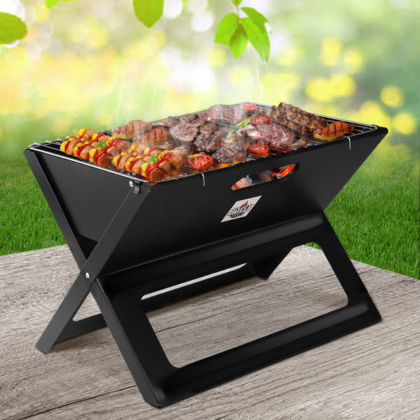 Grillz Notebook Portable Charcoal BBQ Grill freeshipping - Awezingly