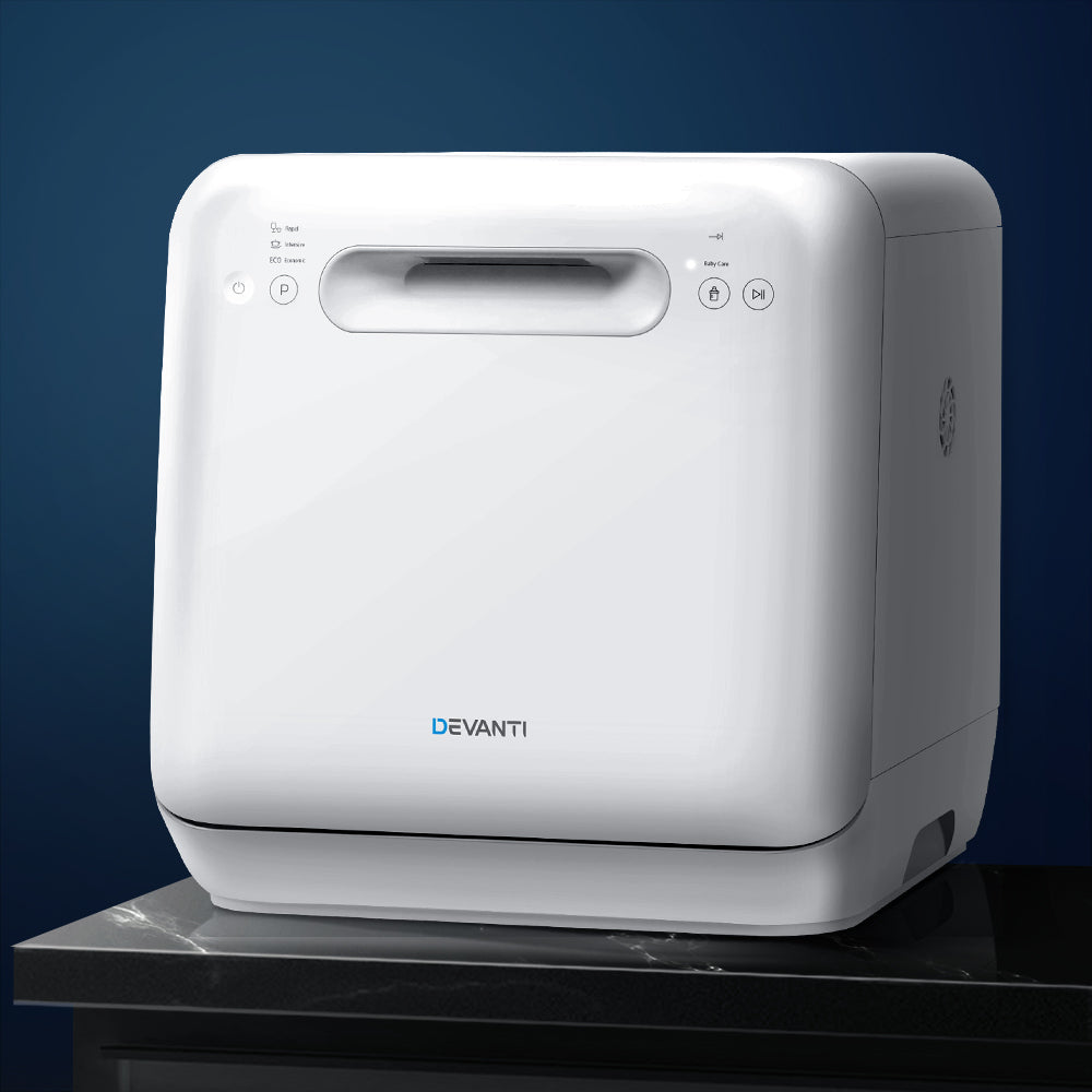 Devanti Benchtop Dishwasher 3 Place Bench Top Countertop Dish Washer Cleaner Devanti