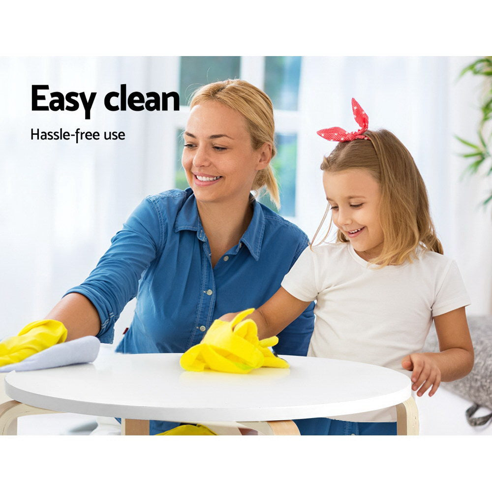 Keezi 3PCS Set Kids Activity Table and Chairs Toy Play Desk Children Furniture Keezi