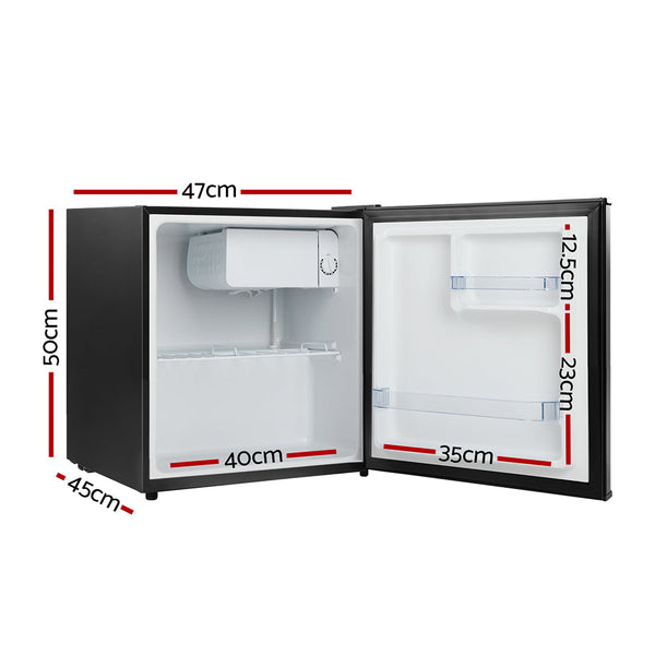 Devanti Bar Fridge 48L - Black Devanti