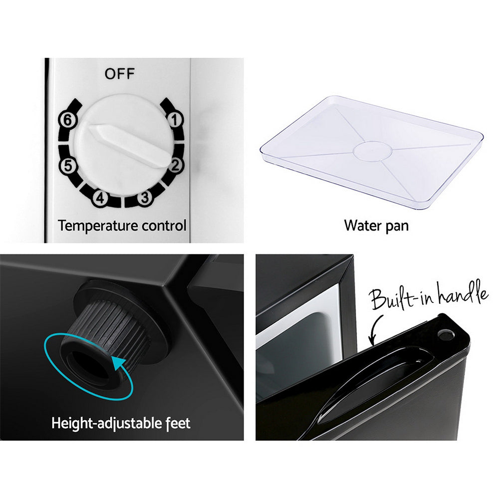 Devanti Bar Fridge 48L - Black Devanti