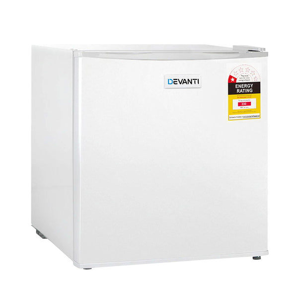 Devanti 48L Portable Mini Bar Fridge - White freeshipping - Awezingly