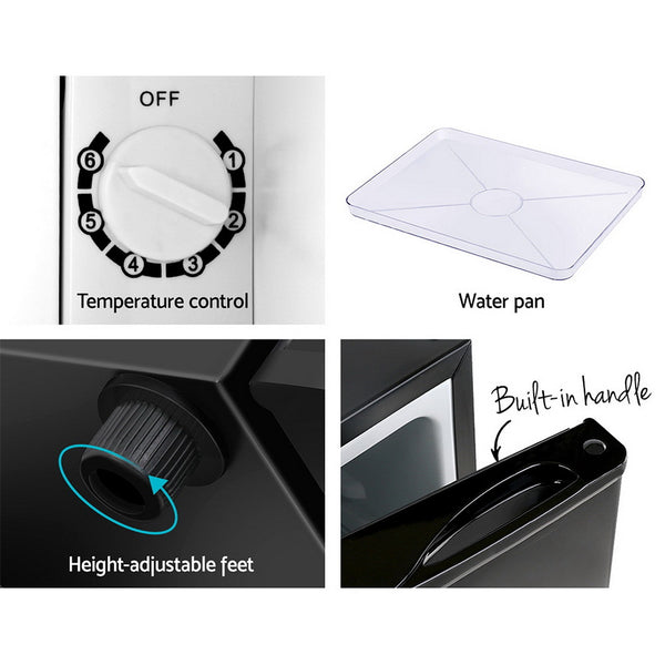 Devanti 70L Portable Mini Bar Fridge - Black freeshipping - Awezingly