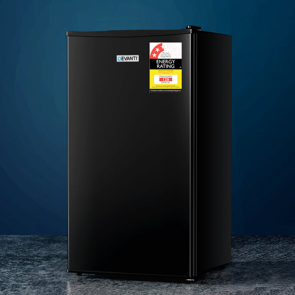 Devanti 95L Bar Fridge Black Devanti