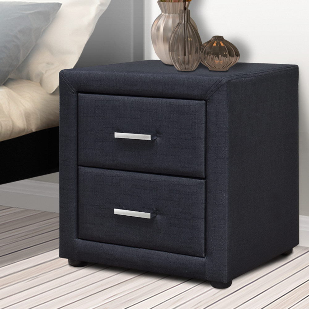 Artiss Moda Bedside table - Charcoal freeshipping - Awezingly