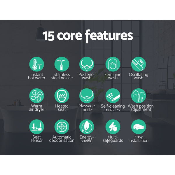 Bidet Electric Toilet Seat Cover Electronic Seats Paper Saving Auto Smart Wash freeshipping - Awezingly