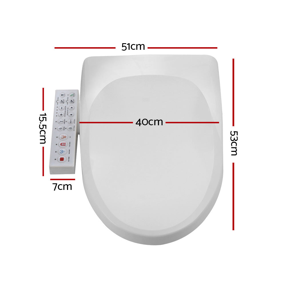 Cefito Electric Bidet Toilet Seat Cover Bathroom Spray Water Wash V Shape Cefito