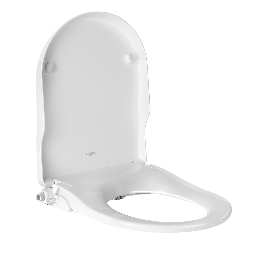 Non Electric Bidet Toilet Seat Bathroom - White freeshipping - Awezingly
