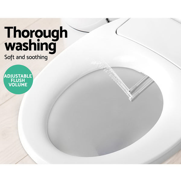 Non Electric Bidet Toilet Seat Bathroom  - White freeshipping - Awezingly
