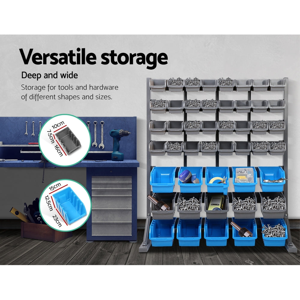 Giantz 47 Bin Storage Shelving Rack freeshipping - Awezingly