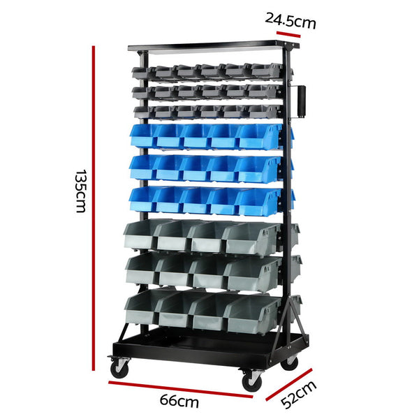 Giantz 90 Bin Storage Rack Stand freeshipping - Awezingly