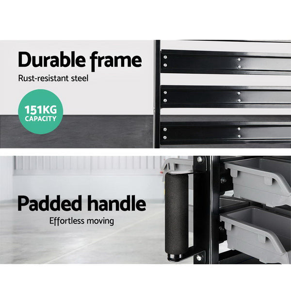 Giantz 90 Bin Storage Rack Stand freeshipping - Awezingly