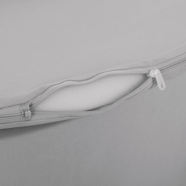 Keezi Ocean Foam Ball Pit with Balls Kids Play Pool Barrier Toys 90x30cm Grey Keezi