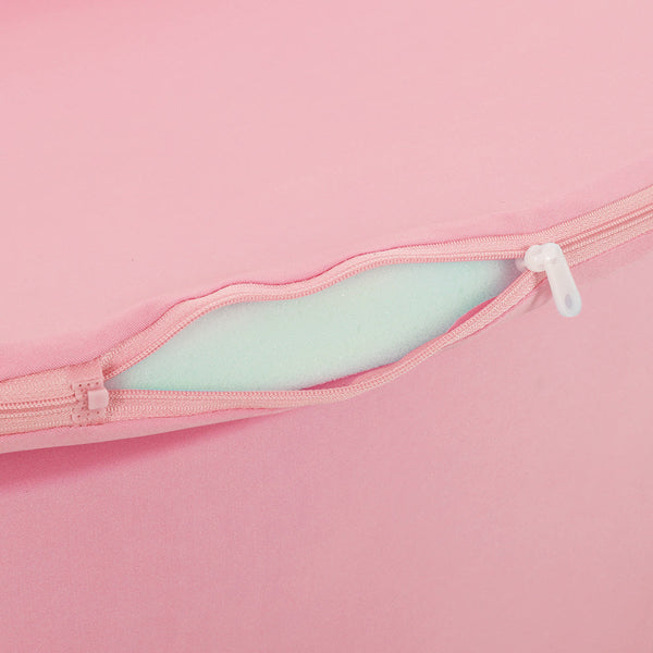 Keezi Ocean Foam Ball Pit with Balls Kids Play Pool Barrier Toys 90x30cm Pink Keezi