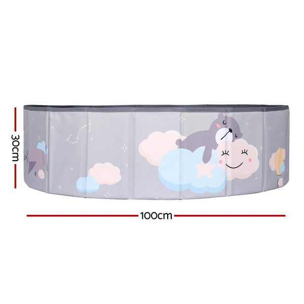 Keezi Kids Ball Pool Pit Toddler Ocean Play Foldable Child Playhouse Storage Bag Keezi