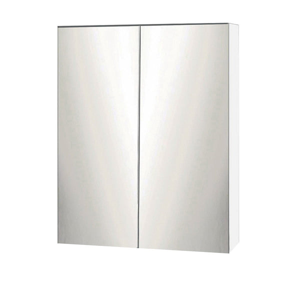 Cefito Bathroom Vanity Mirror with Storage Cavinet - White Cefito