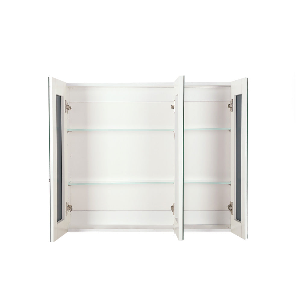 Cefito Bathroom Vanity Mirror with Storage Cabinet - White freeshipping - Awezingly