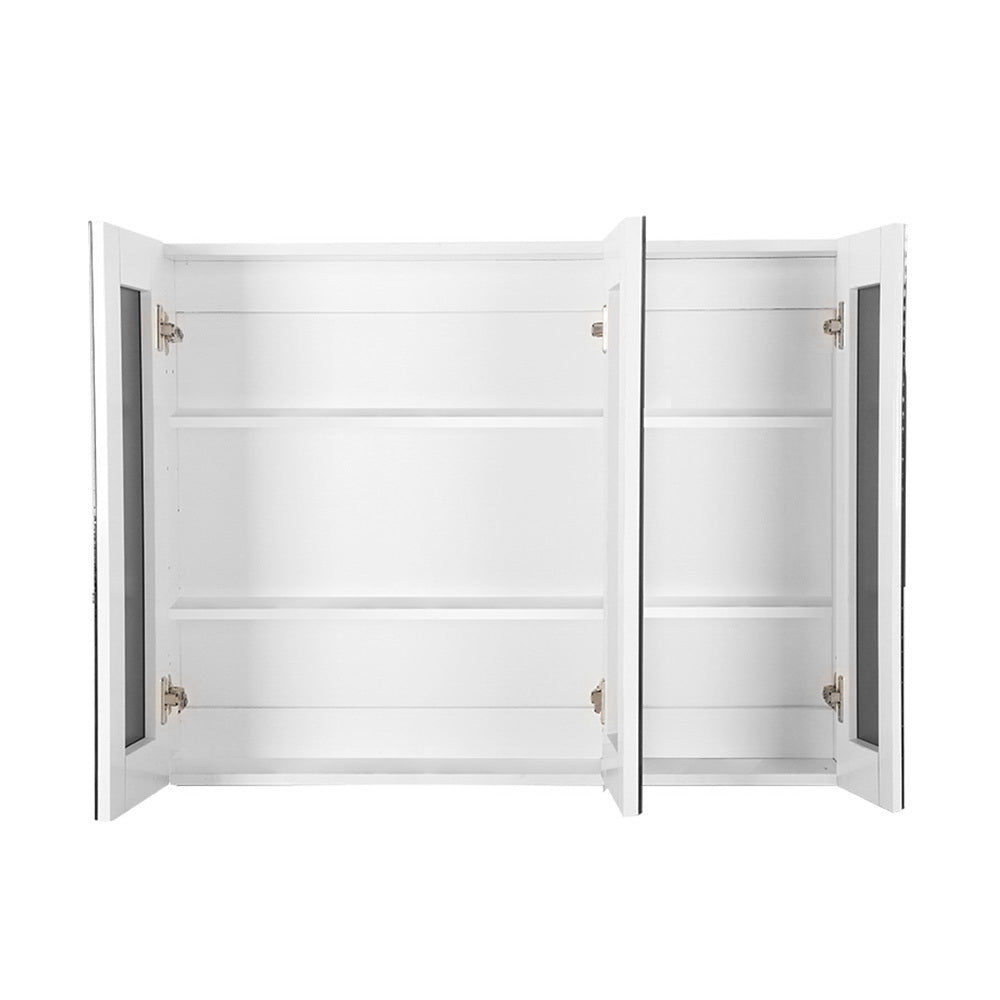 Cefito Bathroom Mirror Cabinet Vanity Medicine White Shaving Storage 1200x720mm Cefito