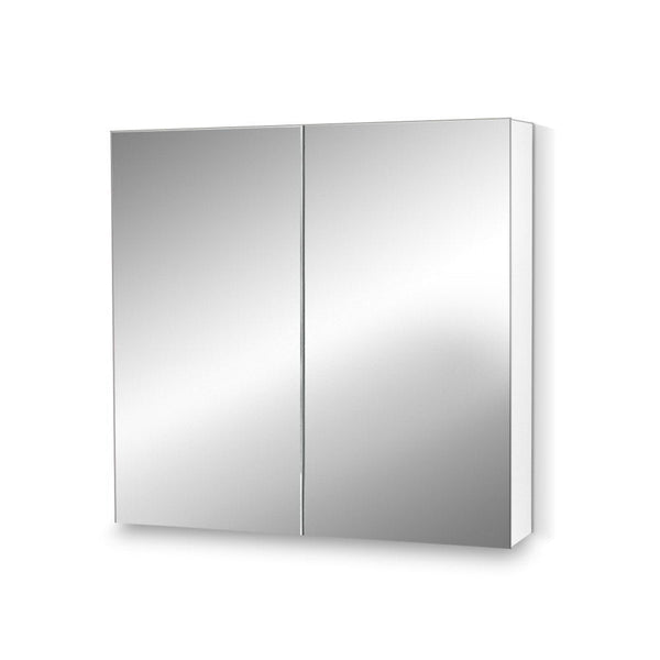 Cefito Bathroom Vanity Mirror with Storage Cabinet - White Cefito
