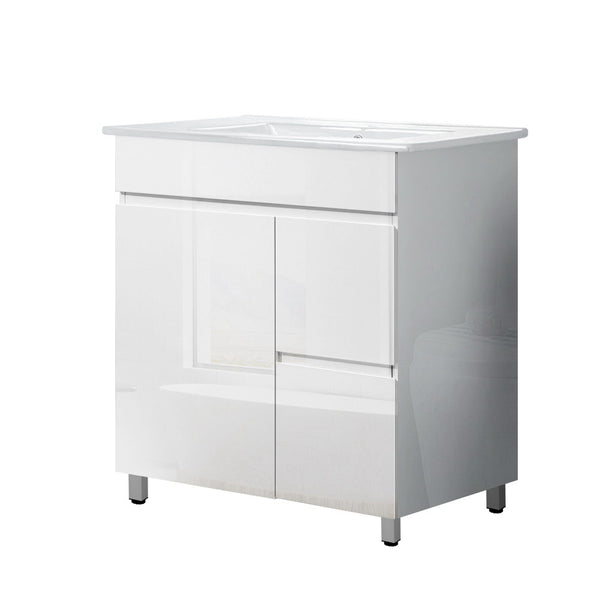 Cefito 750mm Bathroom Vanity Cabinet Unit Wash Basin Sink Storage Freestanding White freeshipping - Awezingly