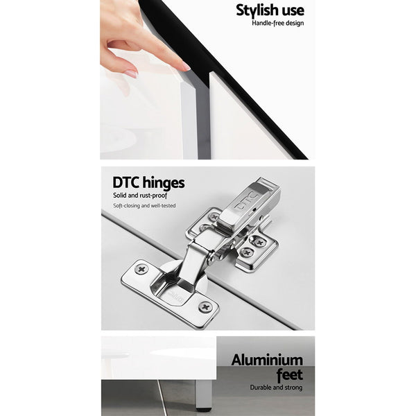 Cefito 750mm Bathroom Vanity Cabinet Unit Wash Basin Sink Storage Freestanding White freeshipping - Awezingly