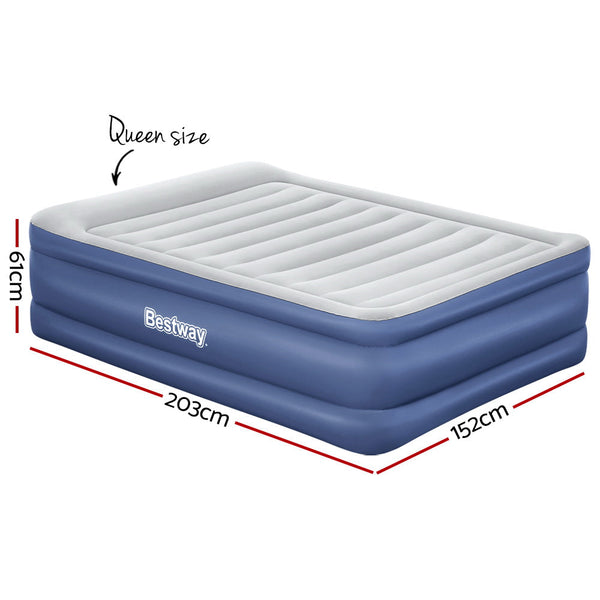Bestway Air Bed Beds Queen Mattress Inflatable TRITECH Airbed Bestway