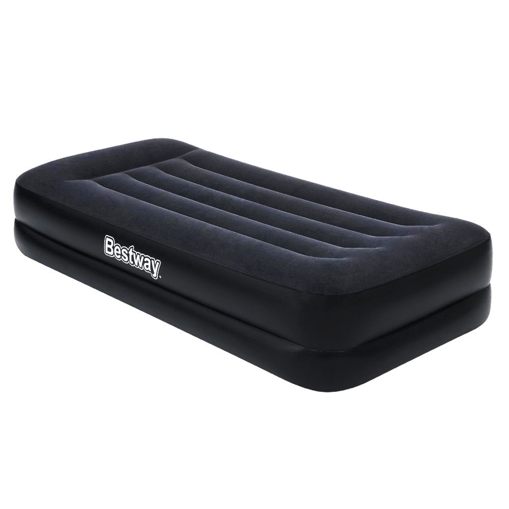 Bestway Air Mattress Bed Single Size Inflatable Camping Beds Built-in Pump Bestway