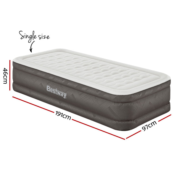 Bestway Air Mattress Bed Single Size Inflatable Camping Beds 46CM Bestway