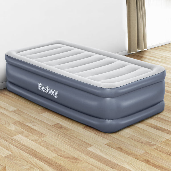 Bestway Mattress Air Bed Single Size 51CM Inflatable Camping Beds Home Outdoor Bestway