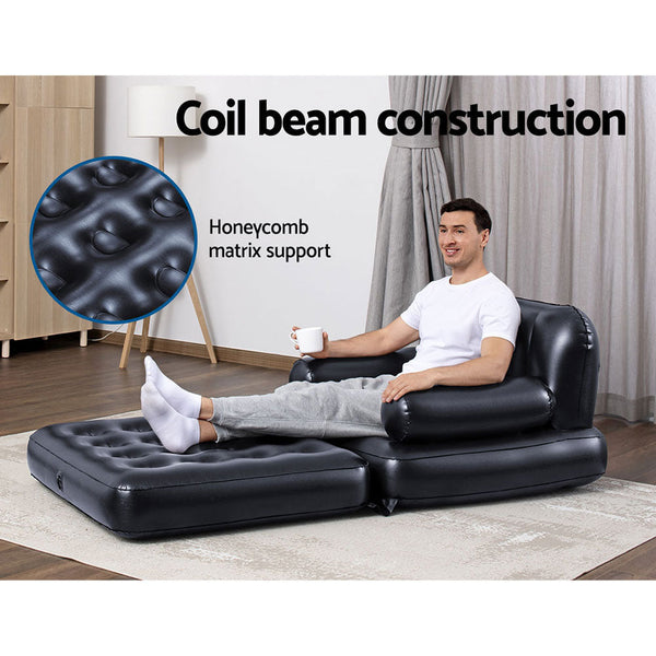 Bestway Inflatable Air Chair Seat Lounge Couch Lazy Sofa Blow Up Ottoman Bestway
