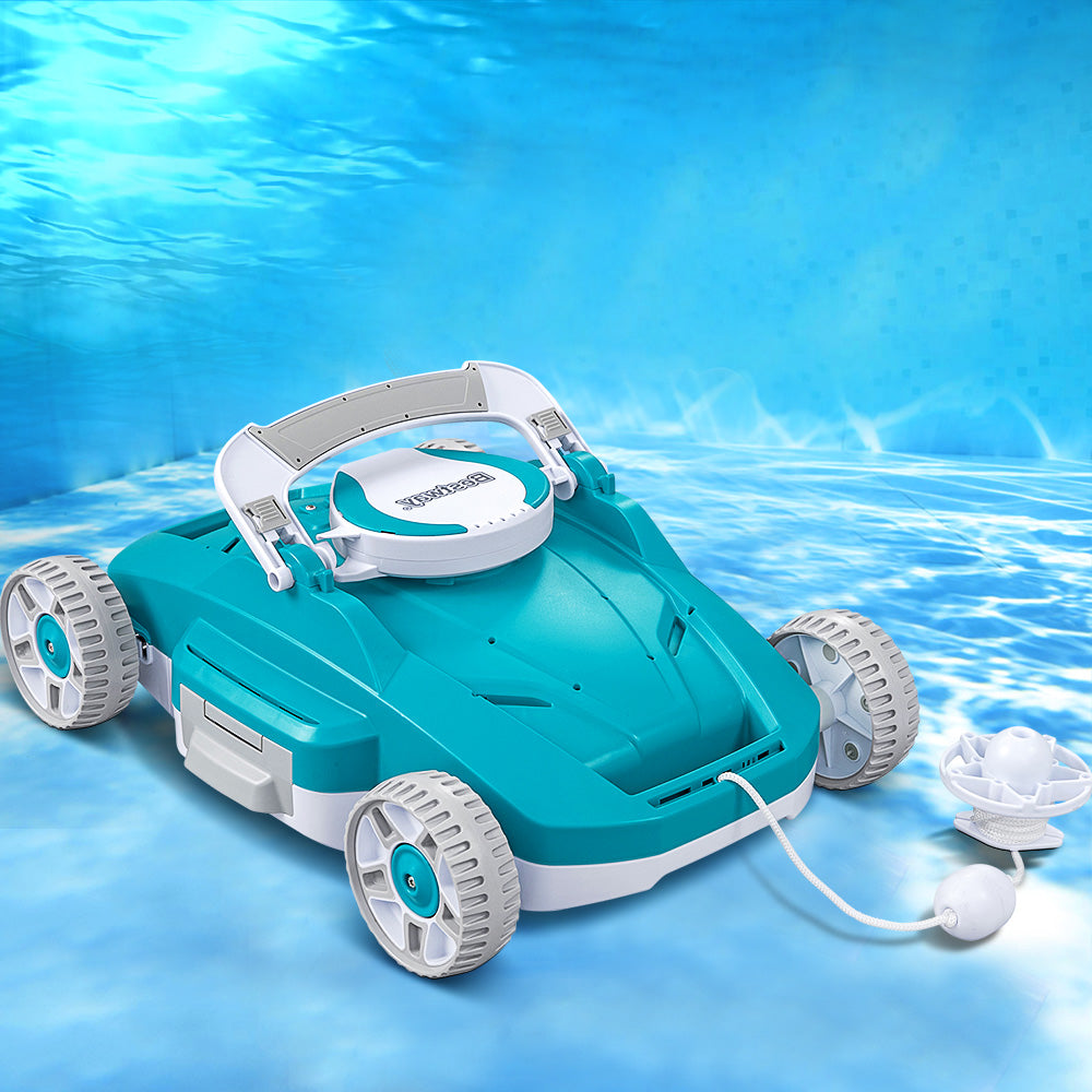 Bestway Robotic Pool Cleaner Cleaners Automatic Swimming Pools Flat Filter Bestway