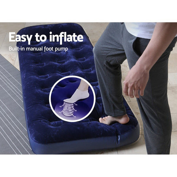 Bestway Single Size Inflatable Air Mattress - Navy Bestway