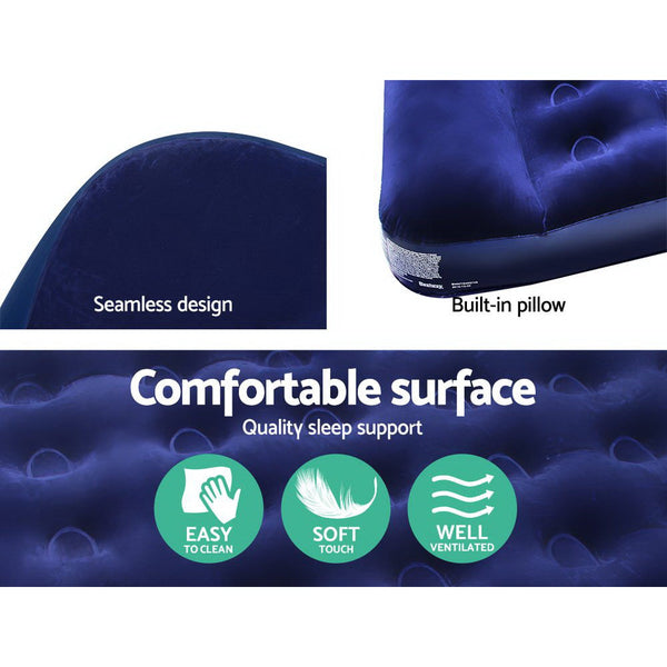Bestway Single Size Inflatable Air Mattress - Navy Bestway